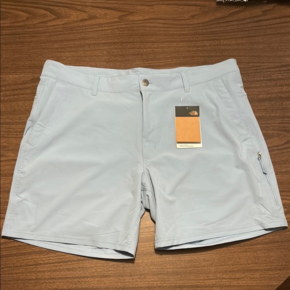 NEW The North Face Sz 40 Men’s Packable Rolling Sun Short Steel Blue Short NWT - Picture 1 of 4